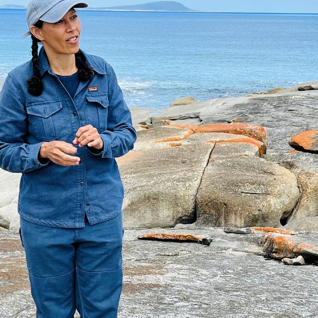 Heidi Marshall tour guide. Picture: Lindy Alexander.