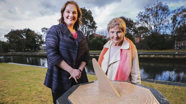 Port Phillip Mayor Bernadene Voss (left) said the tree would be removed. Picture: Wayne Taylor.