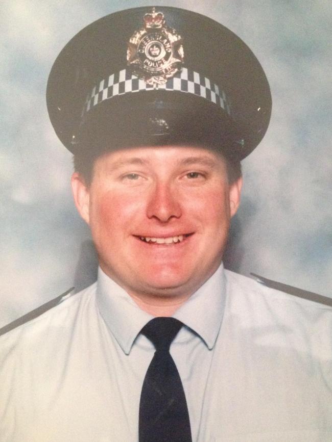 Slain police office Brett Forte. Picture: supplied