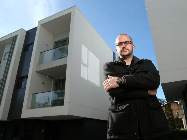 Marc Milinkovic says his complaints to Airbnb about a Doncaster property have fallen on deaf ears. Picture: Hamish Blair