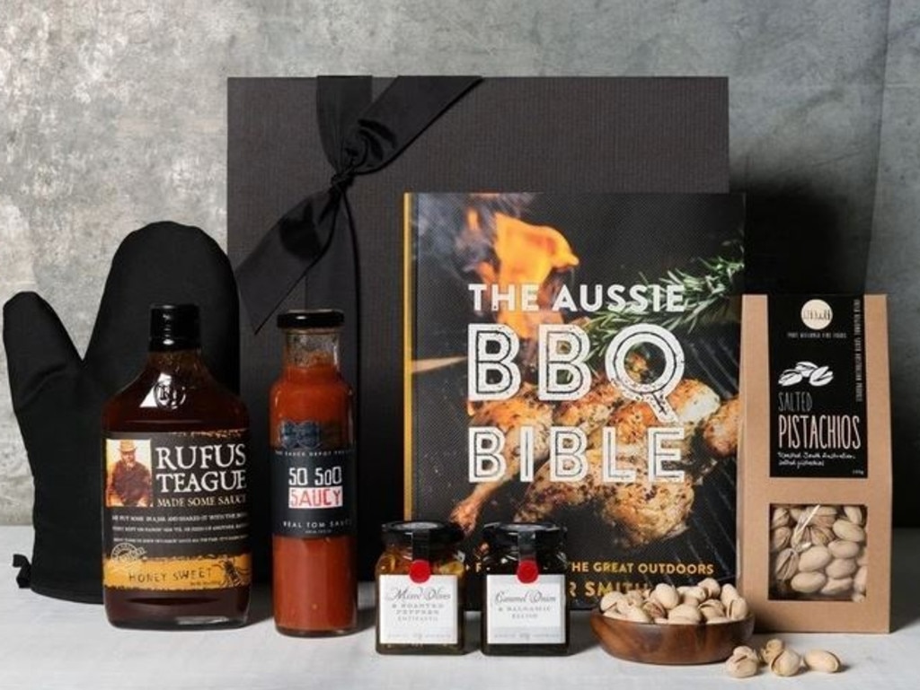 Gourmet Basket Fathers Day Grill Master. Picture: Myer