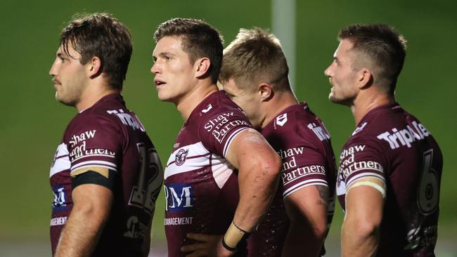 The Sea Eagles had won six of their last seven against Canberra prior to Thursday, but either Tom Trbojevic or Daly Cherry-Evans had been playing in each win. (Photo by Cameron Spencer/Getty Images)