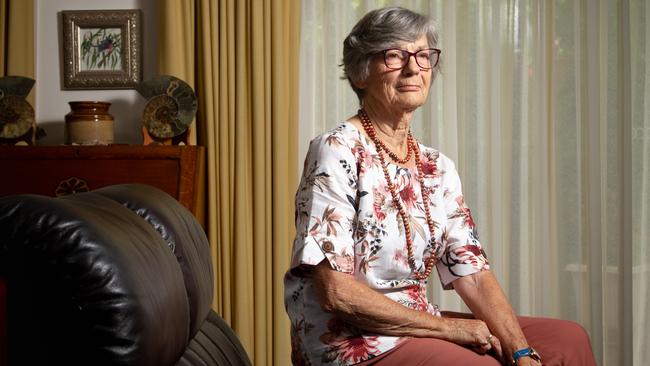 Marion McConnell in her Canberra home. Picture: Elesa Kurtz / The Canberra Times, ACM