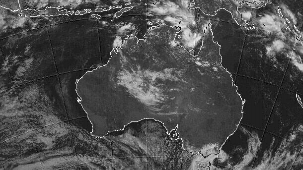 Thar she blows: a Bureau of Meteorology map from December 1998 showing an extreme low pressure zone over Bass Strait. Extreme winds and high seas in the region led to the deaths of six competitors in the 1998 Sydney to Hobart Yacht Race. Picture: Supplied