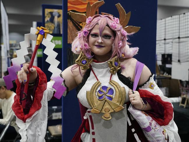 OZ Comic-Con Gallery. OZ comic at Melbourne Exhibition and Convention Centre. Renn - Yae Miko. Picture: Valeriu Campan