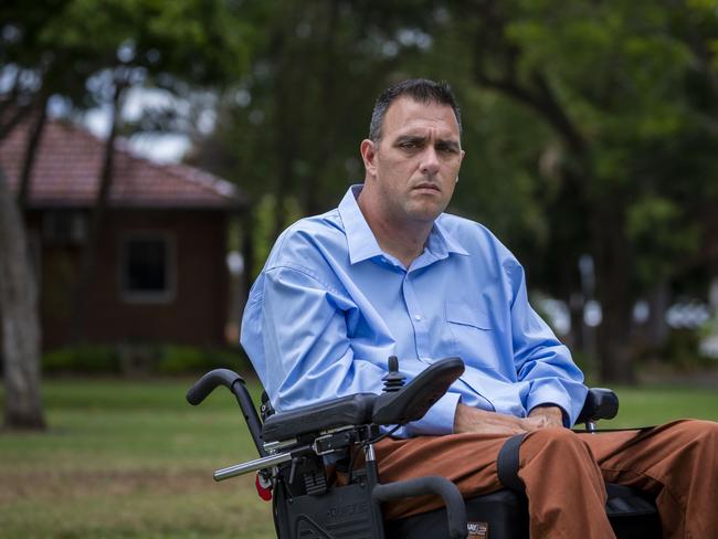 17 March 2019.Acting Clarence Valley Mayor Jason Kingsley poses for portrait in Grafton.Photo: Glenn Hunt/ The Australian