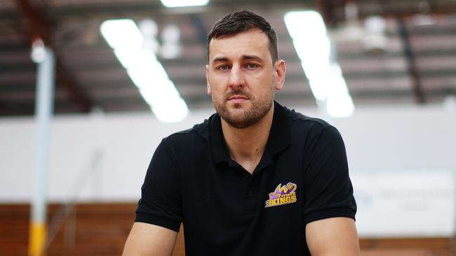 Andrew Bogut said he received a warning from the VEC over his social media post. Picture: Getty Images