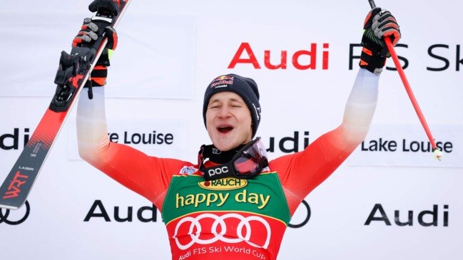 Marco Odermatt wins Lake Louise super-G World Cup race