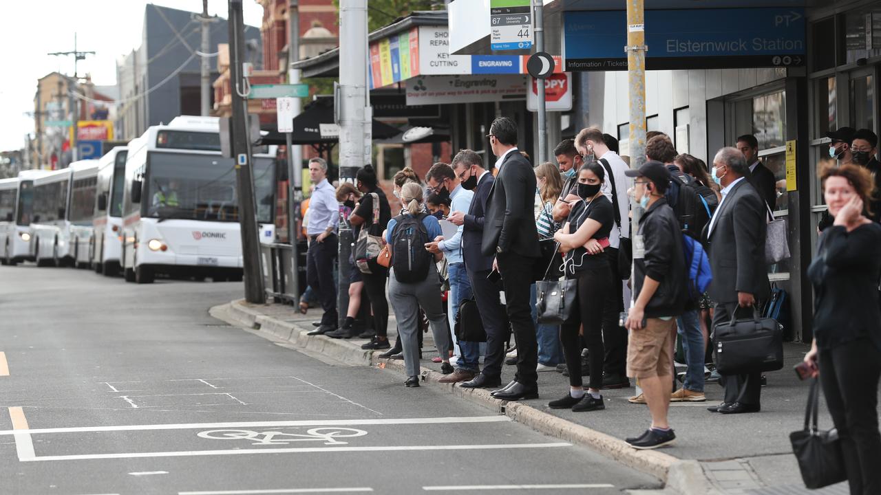 People are not impressed the price rise comes at a time where many lines have major disruptions and replacement buses. Picture: NCA NewsWire / David Crosling