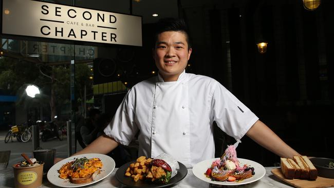 Chef Allan Hwang with his favourite five dishes.