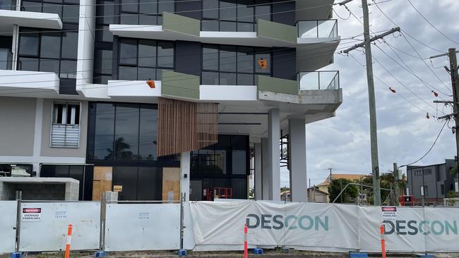 Allure on Chevron development, being constructed by Descon on Chevron Island.