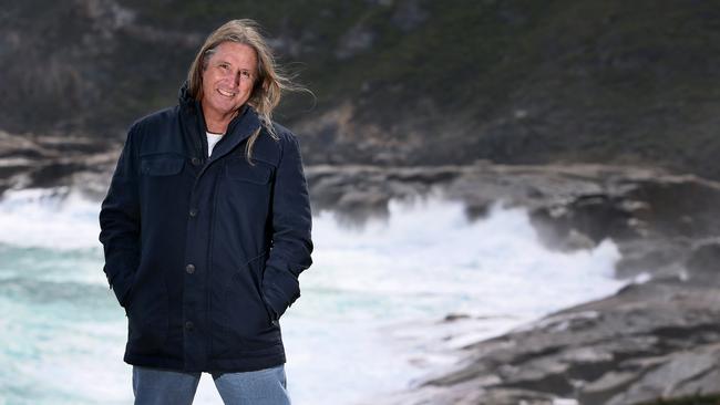 Author Tim Winton at Albany, Western Australia. Picture: Colin Murty