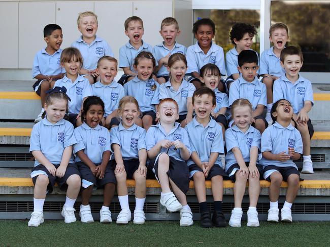 Kinder Red’s turn to laugh at Our Lady of the Rosary Wyoming. Picture: Sue Graham