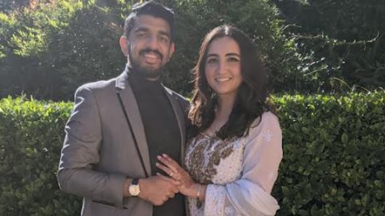 Danial and Noor Khan, both 23, have had their mortgage payments go up by $500 per month. Picture: Supplied