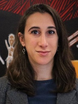 Sarah Schwartz, who leads the controversial left-wing Jewish Council of Australia.