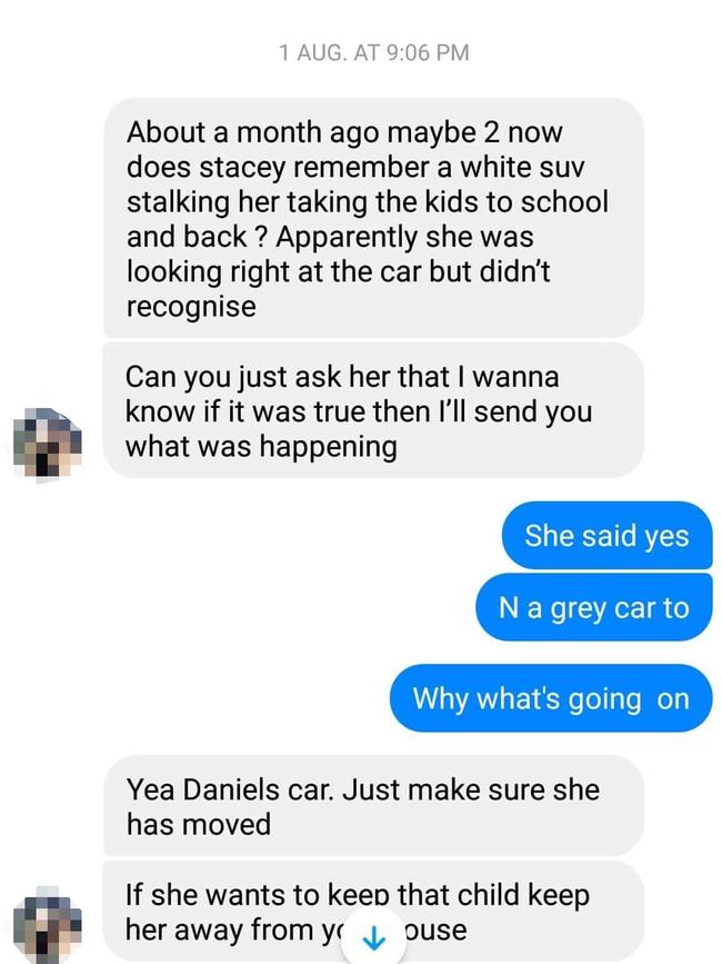 The woman warns Mandy and Stacey about Daniel.