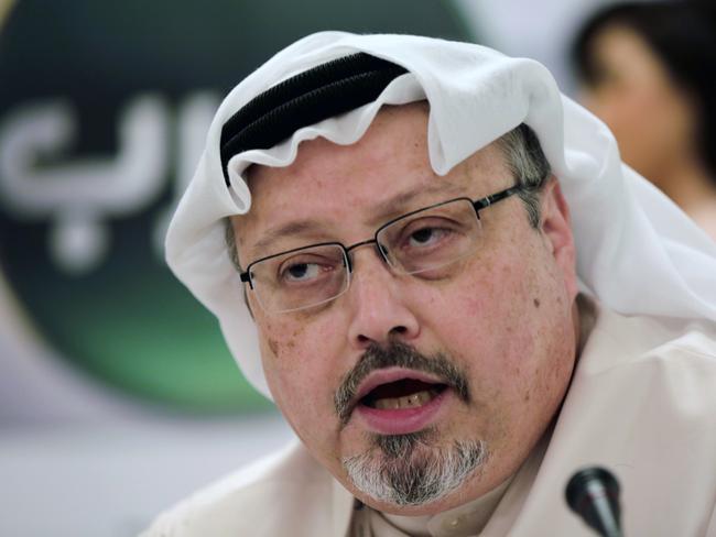 Journalist Jamal Khashoggi, who was killed by a Saudi hit squad in Istanbul. Picture: AP Photo/Hasan Jamali