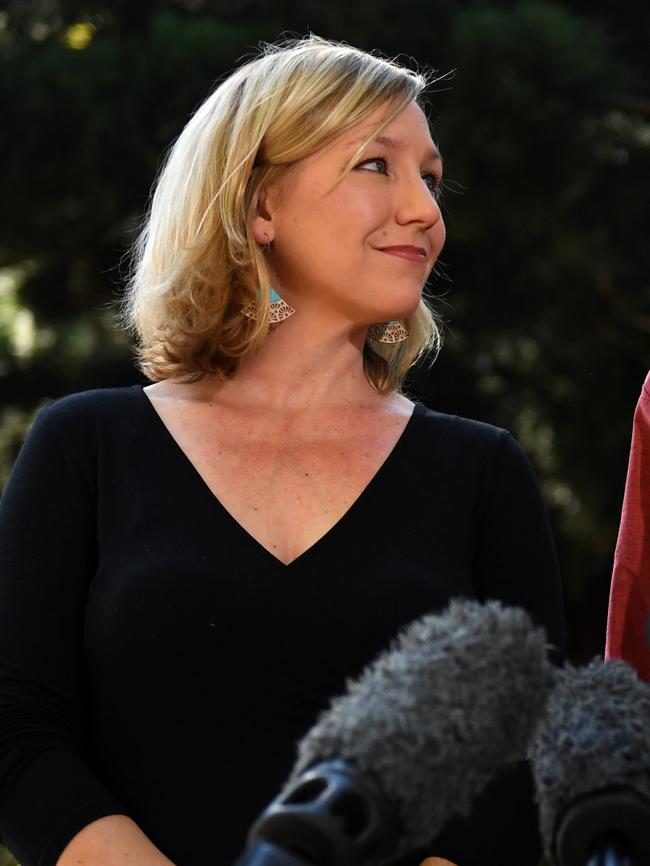 Former Greens Senator Larissa Waters. Picture: AAP