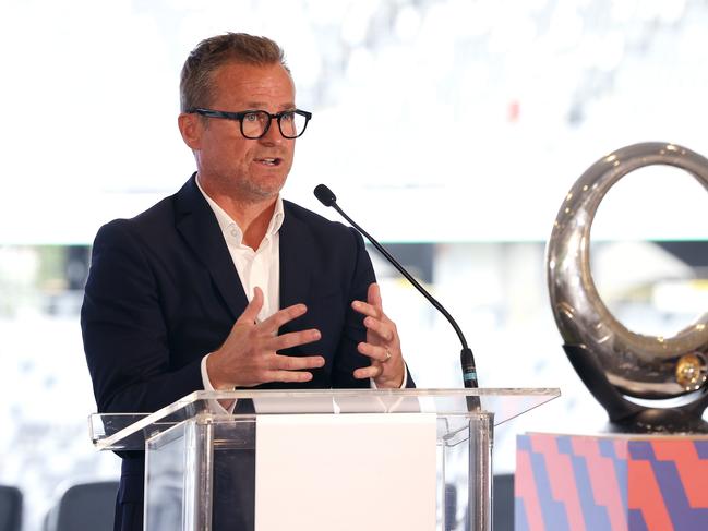 A-League boss Danny Townsend wants to ‘bring more football to more communities’. Picture: Mark Kolbe/Getty Images for APL