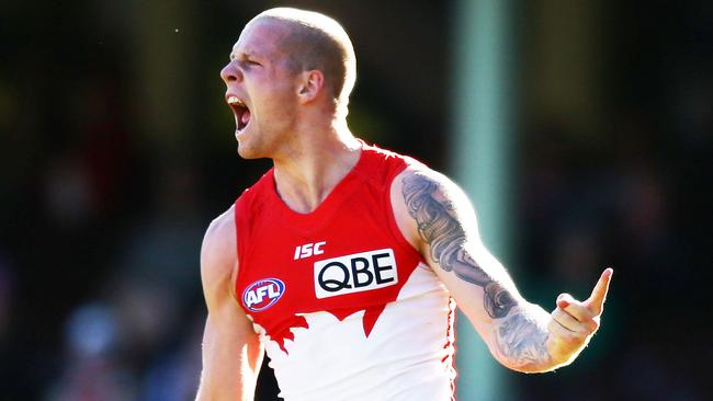 Four clubs are interested in Sydney Swans midfielder Zak Jones who is out of contract at the end of the 2017 season. (Photo by Matt King/Getty Images)