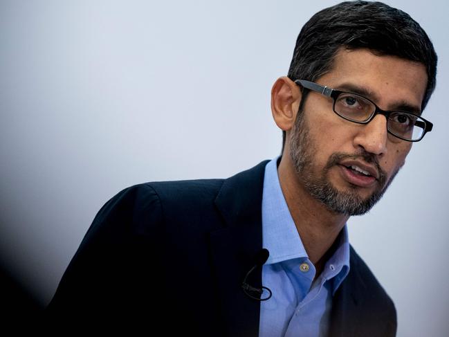 Google CEO Sundar Pichai.