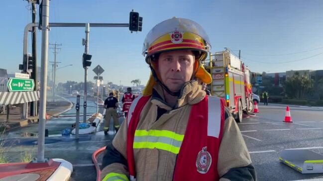 Queensland Fire and Rescue Service Acting Inspector Andrew Beck