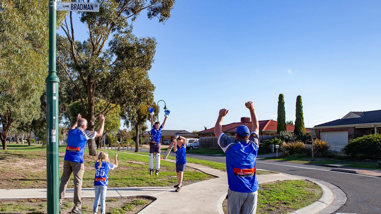 Sunbury, dubbed the birthplace of the Ashes, is filled with streets named after the suburb’s favourite sport. Picture: Sarah Matray
