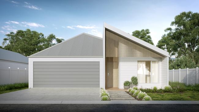 Example of a potential house design for Northern Beaches Lifestyle Estate. Picture: Lincoln Place.