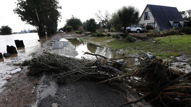 Mary Allford's home where she died during flooding at Shale Road, Latrobe PICTURE CHRIS KIDD