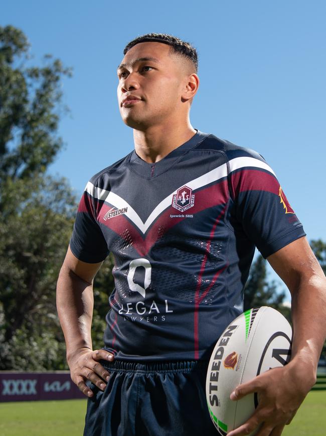 Kulikefu Finefeuiaki, Ipswich SHS. PICTURE: Brad Fleet