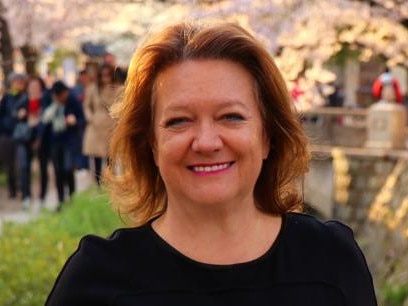 Hancock Prospecting Group executive chairman and Australian Olympic supporter Gina Rinehart.