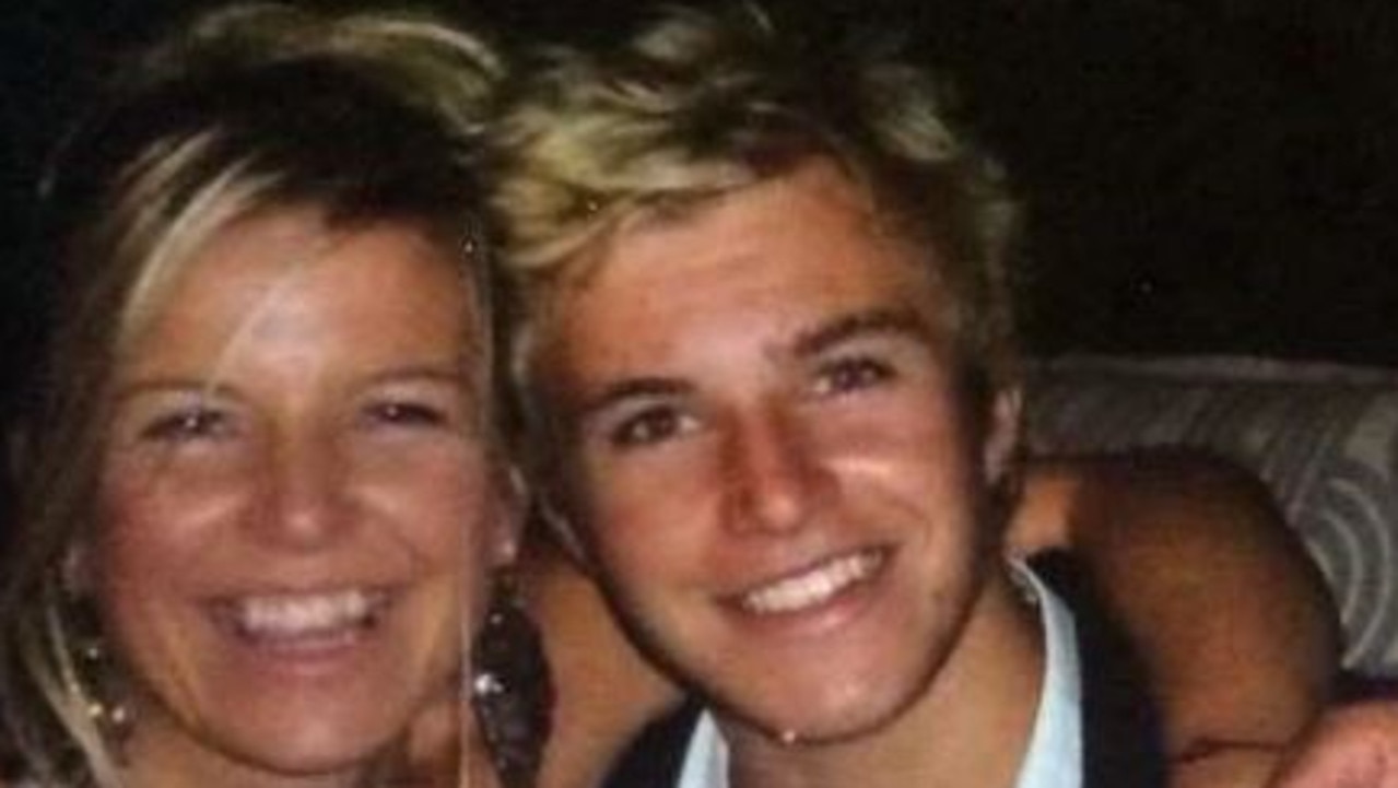 Claire Eardley, pictured with her son Kai, started the Kai Eardley Fund after her 20-year-old son took his life.