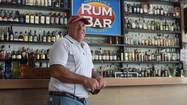 Kevin Collins owns Fish D’Vine and Rum Bar in Airlie Beach.