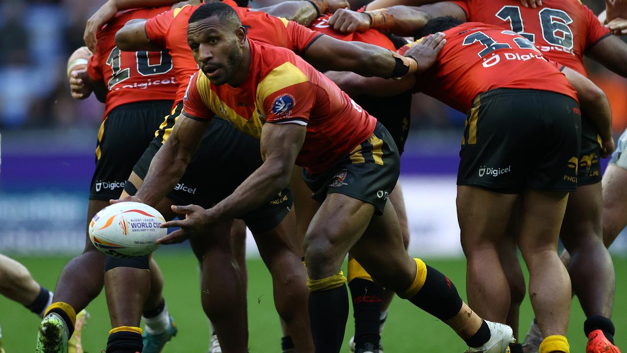 Corey Parker is a big fan of Papua New Guinea hooker Edwin Ipape. Picture: Michael Steele/Getty Images