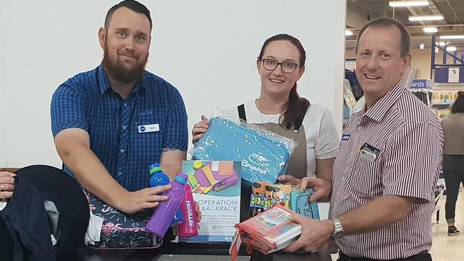 OPERATION BACKPACK:  Kingaroy Shoppingworld businesses get behind Operation Backpack.