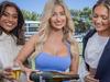 Glamorous WAG back in SA and getting into the swing of things