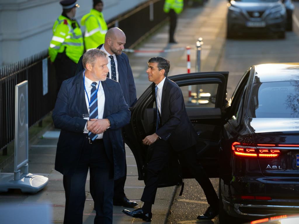 Britain's Prime Minister, Rishi Sunak, arrives at the Covid Inquiry. He was questioned during phase 2 of the Covid-19 Inquiry over government decision-making during the pandemic. Picture: Getty Images