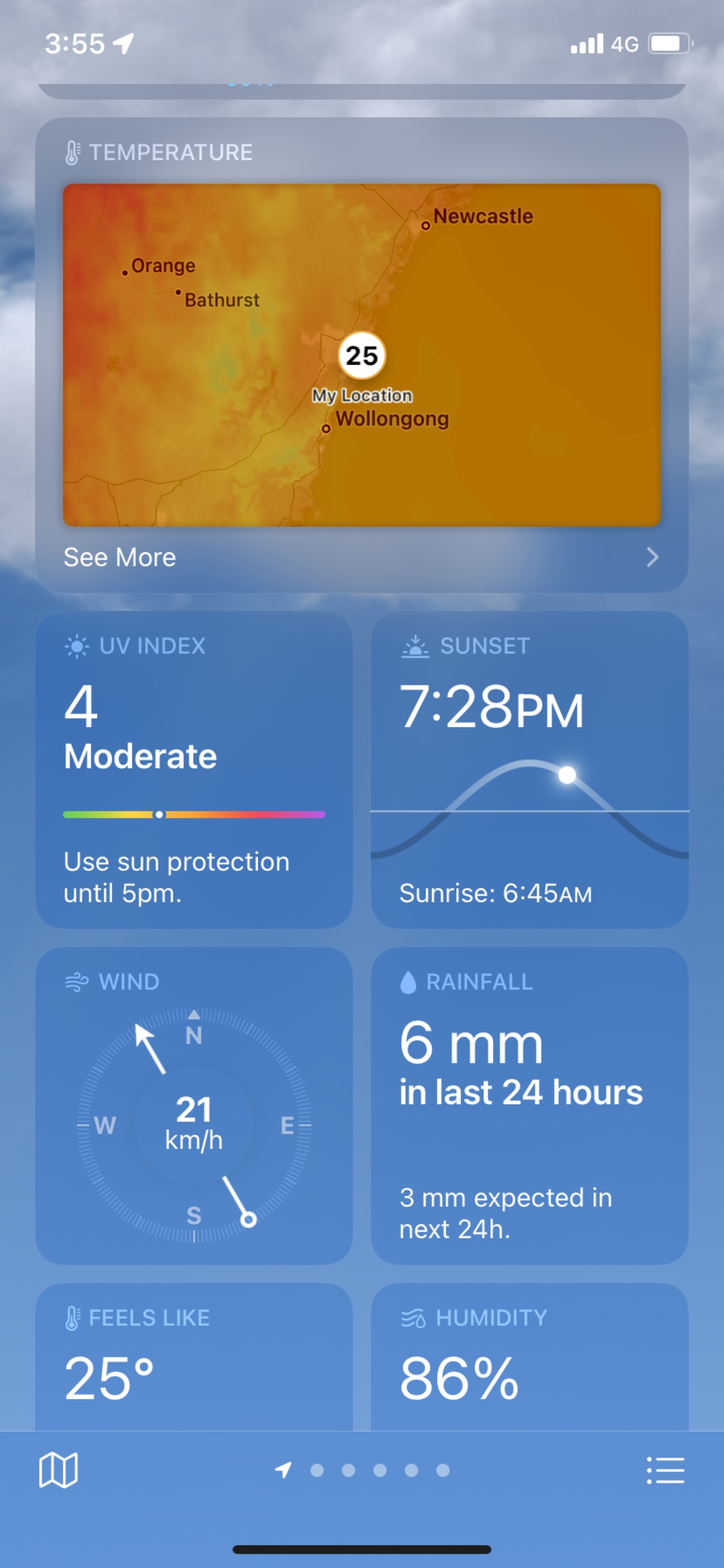 Life-saving detail hidden in popular iPhone weather app | news.com.au ...