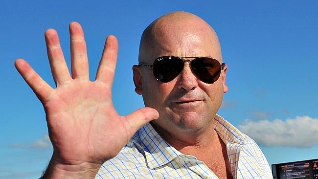 Trainer Peter Moody after his Dissident won the Orr stakes at Caulfield on Saturday. It was his fifth Orr win.