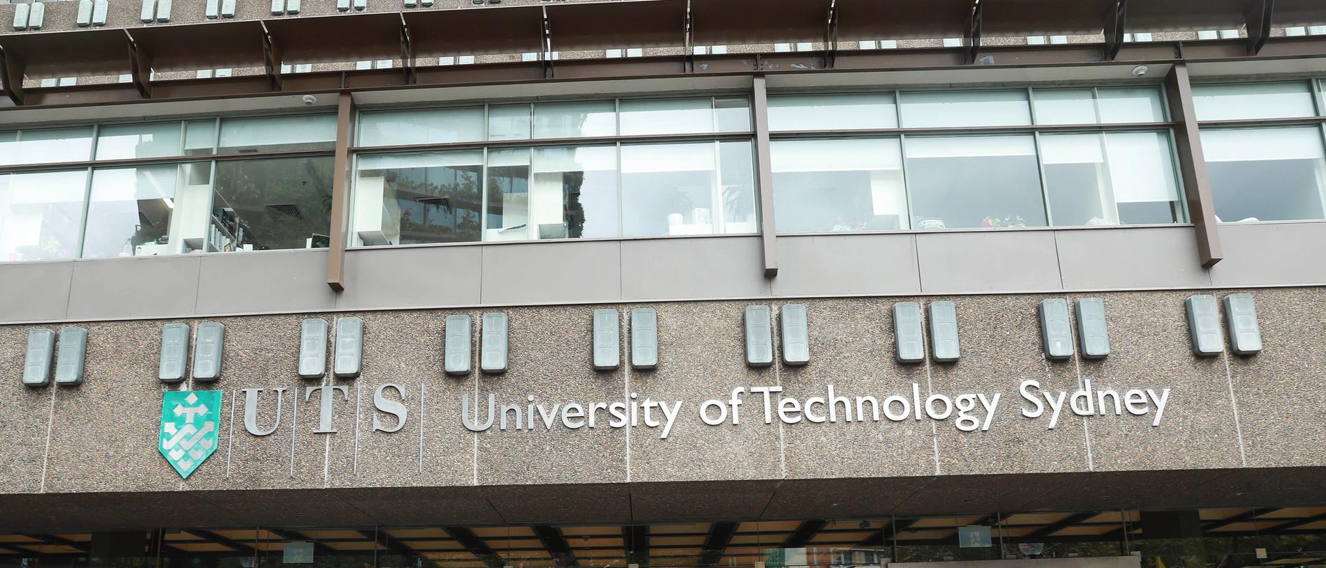 The UTS campus in shutdown. Picture: John Feder/The Australian