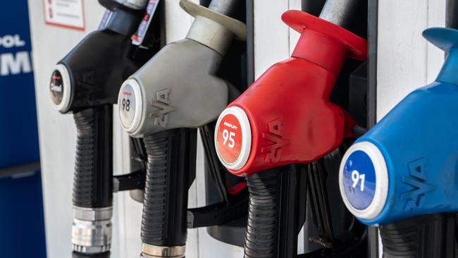 Fuel price are falling except in Sydney. Picture: NCA NewsWire / Flavio Brancaleone