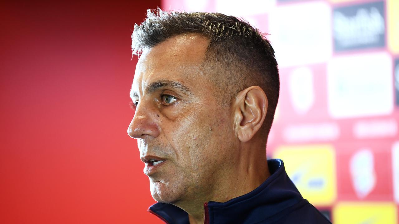 Adelaide United assistant coach Ross Aloisi has made an explosive claim about other A-League clubs working within the salary cap. Picture: Mark Brake / Getty Images
