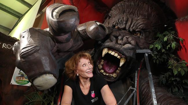 According to owner Lynley Washington, everything is for sale, including King Kong. Picture: Glenn Hampson