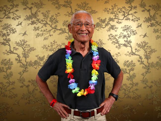 Hiromu Inada, 81 was the oldest competitor in this years Cairns Ironman.