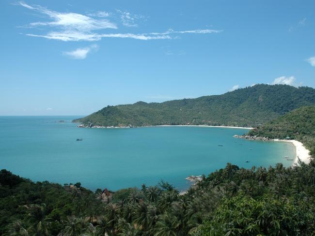 Koh Phangan, off the coast of southern Thailand.