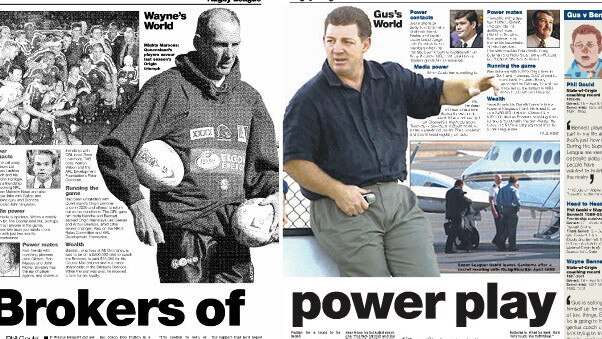 Paul Kent's 2002 column on Wayne Bennett and Phil Gould.