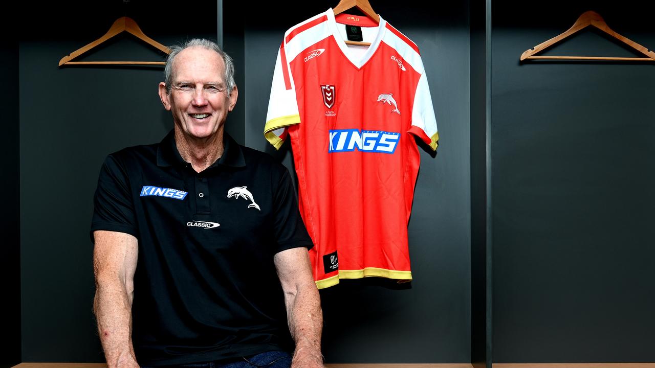 Wayne Bennett is confident the Dolphins will be competitive. Picture: Getty Images