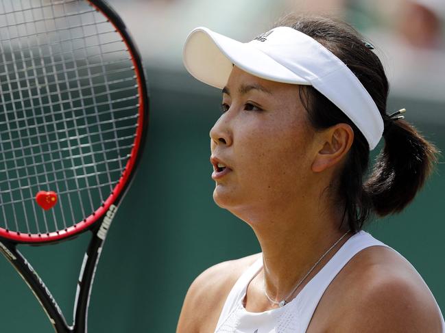 Peng Shuai. Picture: AFP