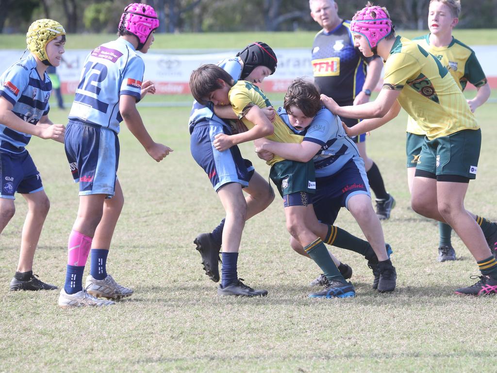 GCDRU juniors U13. Helensvale vs. Surfers Paradise. 14 July 2024 Surfers Paradise Picture by Richard Gosling