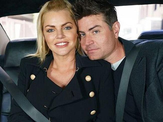 Sophie Monk and Stu Laundy. Picture: Channel 10